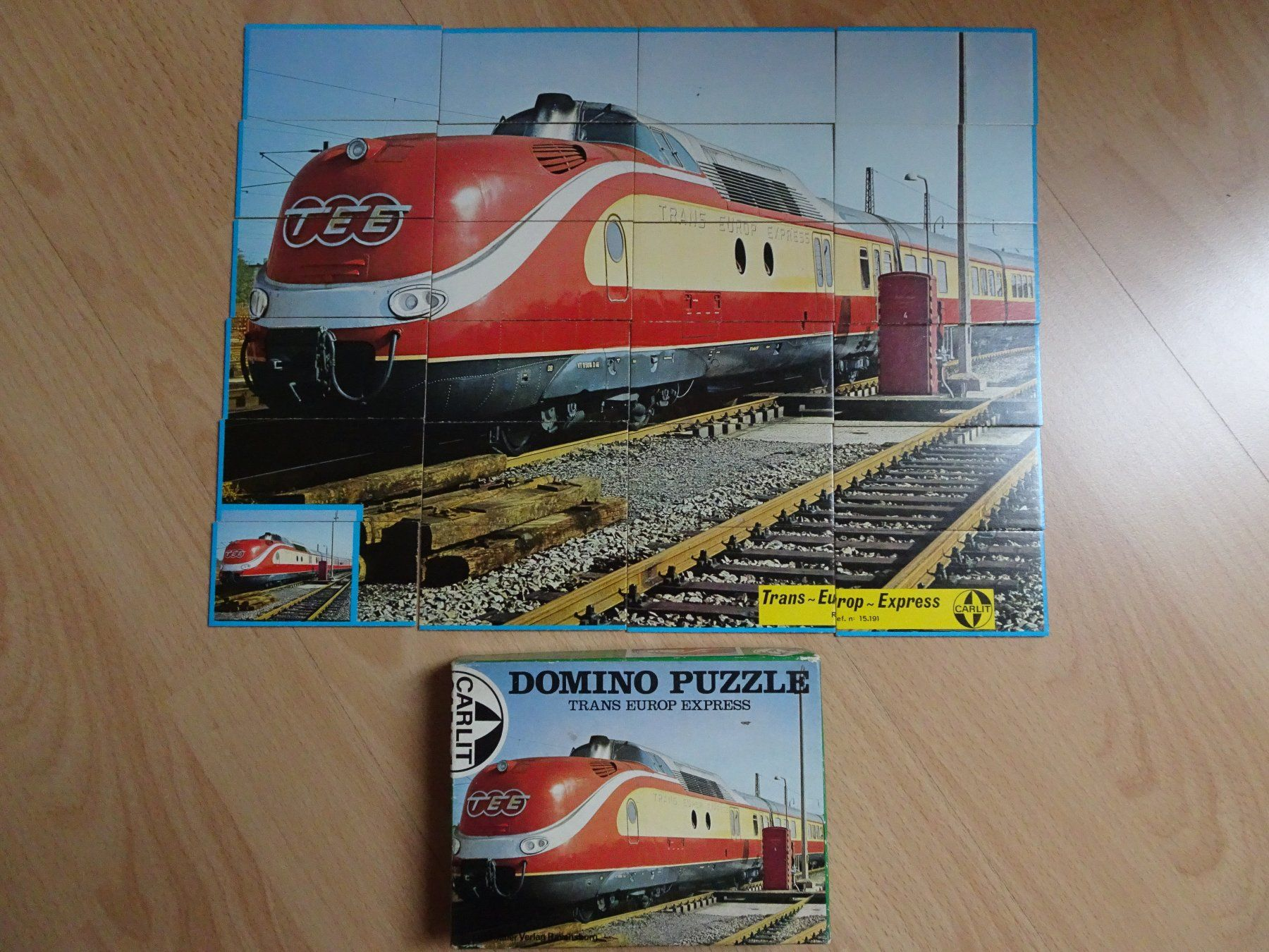 Trix 15691、15692 SNCF TEE “CAPITOLE” フランス国鉄 Minitrix